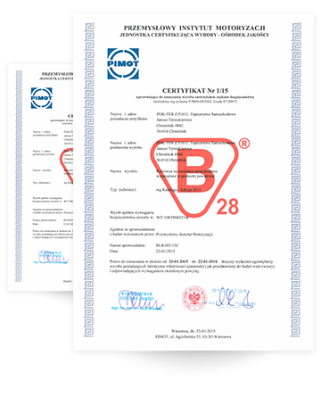 Certyfikaty B28